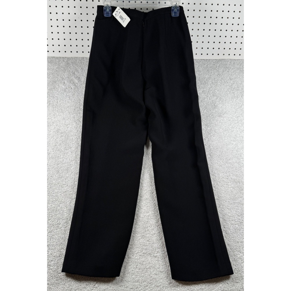 Maggy London Dress Pants Women 10P Black Petite Straight Leg NWT Dressy Trousers